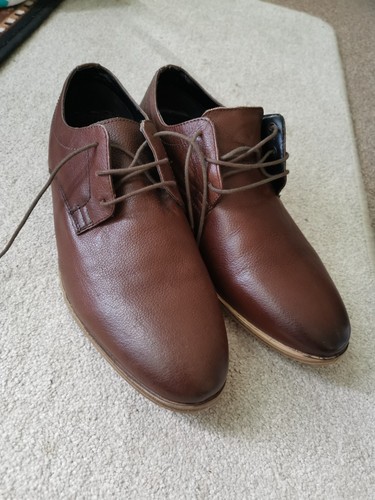 Mens leather brown casual - mens,